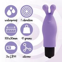 FeelzToyz Magic Finger Vibe Parmak Vibratör-Lilac
