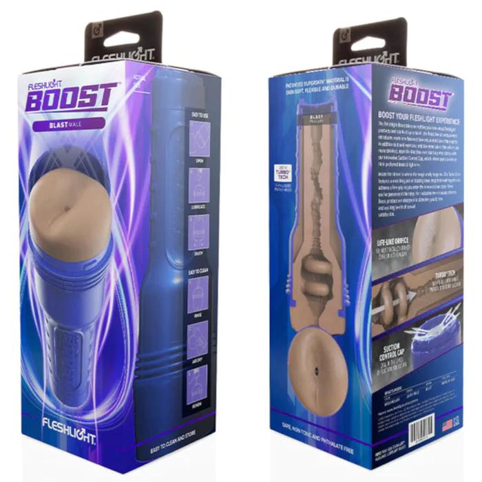 Fleshlight Boost Blast Male or Female Light Anüs Masturbator