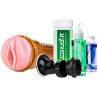 Fleshlight Girls Go Pink Stamina Lady Value Pack Vantuzlu Vajina Mastürbatör