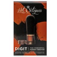 Hot Octopuss DiGiT Finger Vibrator Black-Parmak Vibratör