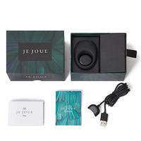 Je Joue Mio Vibrating Cock Ring Black Titreşimli Penis Halkası