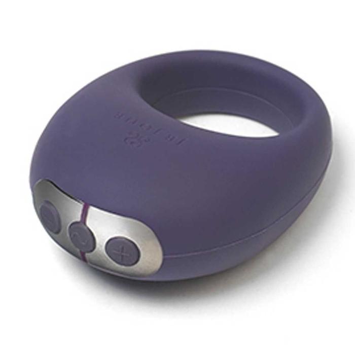 Je Joue Mio Vibrating Cock Ring Purple Titreşimli Penis Halkası