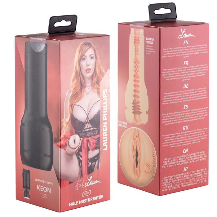 Kiiroo Star Collection Strokers Feel Lauren Phillips Masturbator