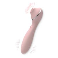 KissToy Polly Plus 2 In 1 Emiş Güçlü Klitoral Vibratör-Pink