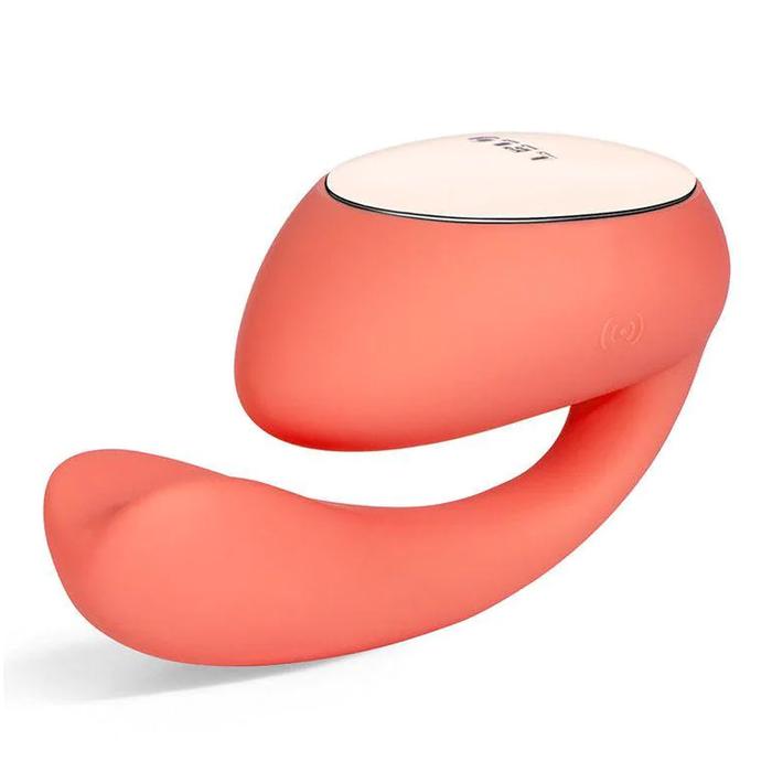 Lelo İda Wave Dual Stimulation Massager Coral Telefon Kontrollü Vibratör