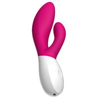 Lelo İna Wave 2 Cerise G-Spot Hareketli Rabbit Vibratör