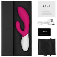 Lelo İna Wave 2 Cerise G-Spot Hareketli Rabbit Vibratör