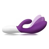 Lelo İna Wave Vibratör Plum Hareketli Rabbit G-Spot Vibratör