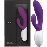 Lelo İna Wave Vibratör Plum Hareketli Rabbit G-Spot Vibratör