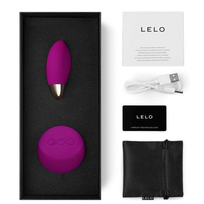 Lelo Lyla 2 Deep Rose Remote Control Egg Vibrator