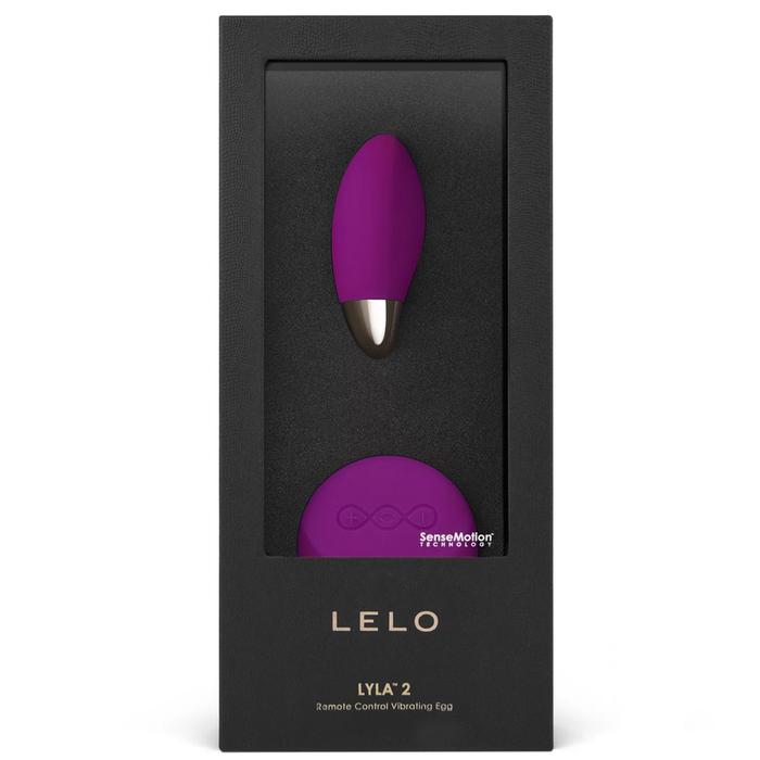 Lelo Lyla 2 Deep Rose Remote Control Egg Vibrator