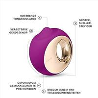 Lelo Ora 3 Oral Sex Simulator Deep Rose Vibratör