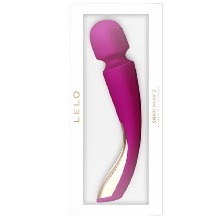 Lelo Smart Wand 2 Deep Rose Large Masaj Wand Vibratör