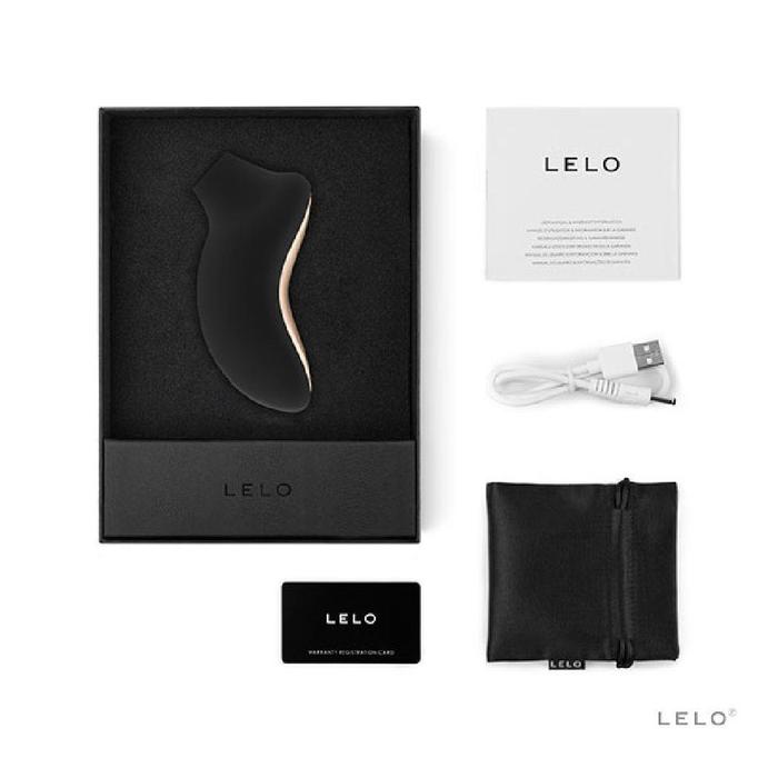 Lelo Sona 2 Sonic Black Klitoral Emiş Vibratör