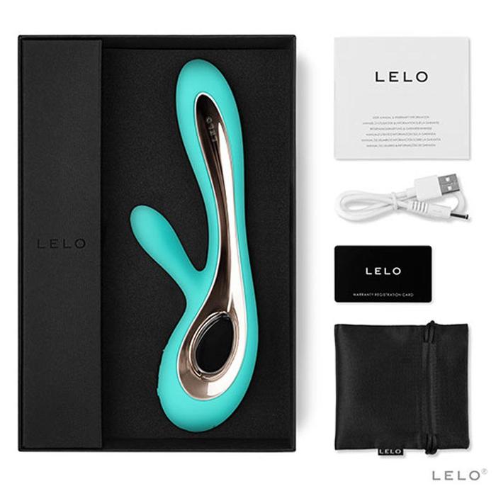 Lelo Soraya 2 G-Spot and Clitoral Vibrator Aqua