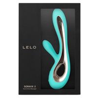 Lelo Soraya 2 G-Spot and Clitoral Vibrator Aqua
