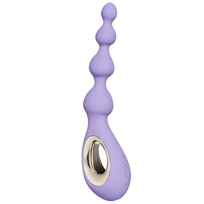 Lelo Soraya Beads Şarj Edilebilir Silikon Anal Boncuk Vibratör-Lila