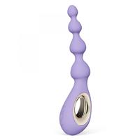 Lelo Soraya Beads Şarj Edilebilir Silikon Anal Boncuk Vibratör-Lila