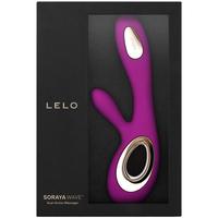 Lelo Soraya Wave Rabbit Dual-Action Vibrator Deep Rose