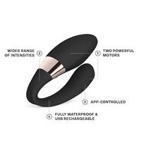 Lelo Tiani Harmony Dual-Action Black Telefon Kontrollü Vibratör