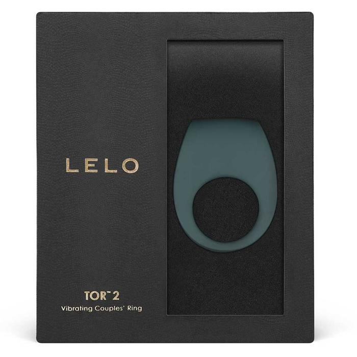 Lelo Tor 2 Vibrating Cock Ring Dark Green Titreşimli Penis Halkası