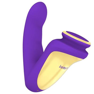 Leten Finger Isıtılabilir G-Spot Orgazm Vibratör-Purple