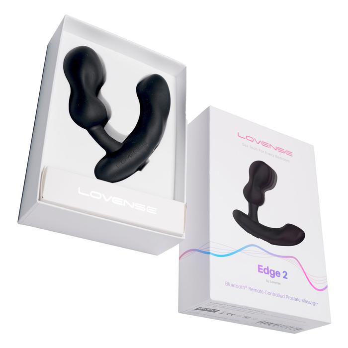 Lovense Edge 2 Prostate Massager Telefon Kontrollü Vibratör