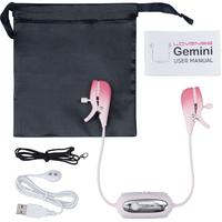 Lovense Gemini Uygulama Kontrollü Titreşimli Meme Ucu Vibratör