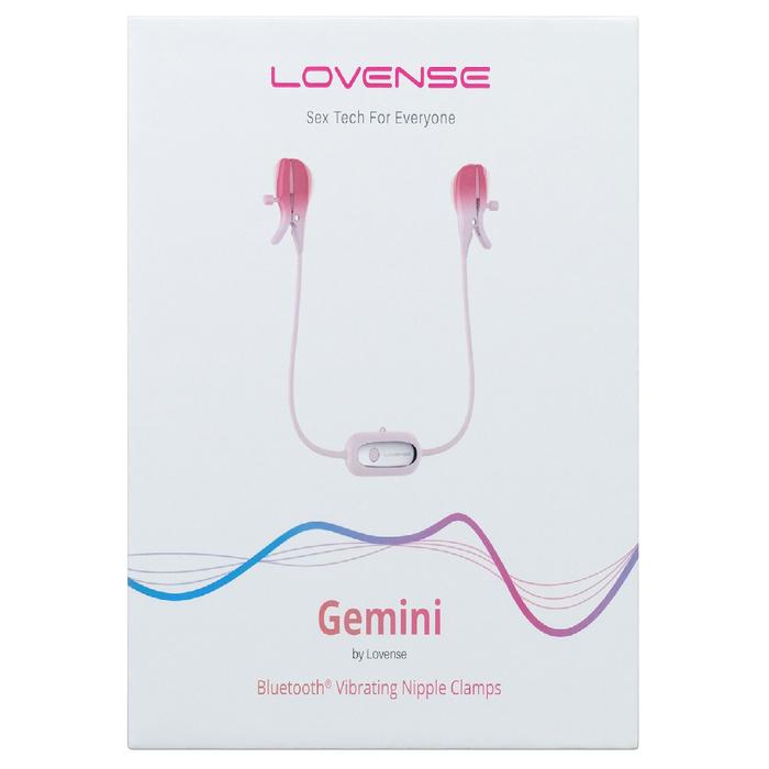 Lovense Gemini Uygulama Kontrollü Titreşimli Meme Ucu Vibratör