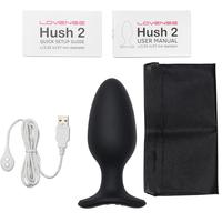 Lovense Hush 2 Large 57 mm Telefon Kontrollü Titreşimli Anal Plug