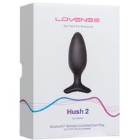 Lovense Hush 2 Medium 44 mm Telefon Kontrollü Titreşimli Anal Plug