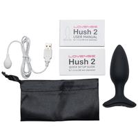 Lovense Hush 2 Small 38 mm Telefon Kontrollü Titreşimli Anal Plug