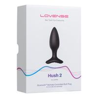 Lovense Hush 2 Small 38 mm Telefon Kontrollü Titreşimli Anal Plug