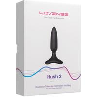 Lovense Hush 2 X-Small Telefon Kontrollü Titreşimli Anal Plug