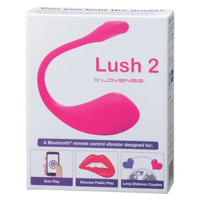Lovense Lush 2 Phone Control Vibrating Egg Telefon Kontrollü Giyilebilir Vibratör