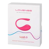 Lovense Lush 3 Phone Control Vibrating Egg Telefon Kontrollü Giyilebilir Vibratör