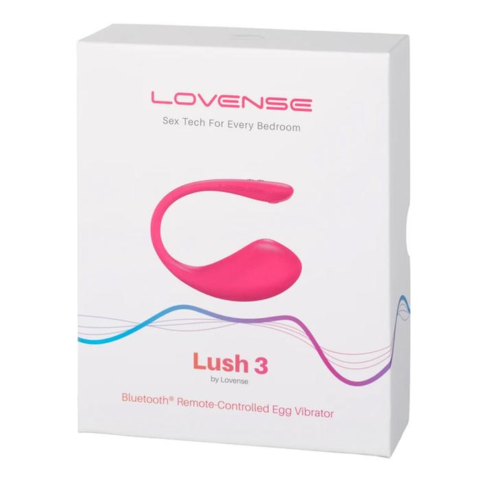 Lovense Lush 3 Phone Control Vibrating Egg Telefon Kontrollü Giyilebilir Vibratör