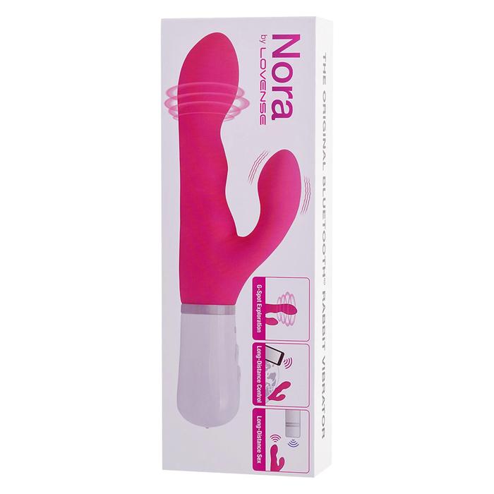Lovense Nora The Original App Controlled Rotating Rabbit Vibrator