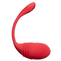 Lovense Vulse App-Controlleds Thrusting & Vibrating Egg Telefon Kontrollü Giyilebilir Vibratör