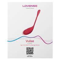 Lovense Vulse App-Controlleds Thrusting & Vibrating Egg Telefon Kontrollü Giyilebilir Vibratör