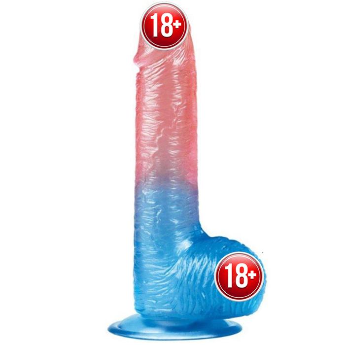 Lovetoy Dazzle Studs Jel Dildo 23 cm Realistik Penis LV318014