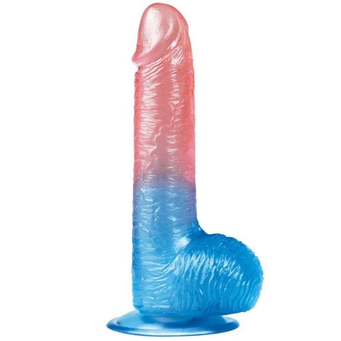 Lovetoy Dazzle Studs Jel Dildo 23 cm Realistik Penis LV318014