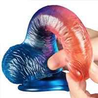 Lovetoy Dazzle Studs Jel Dildo 23 cm Realistik Penis LV318014