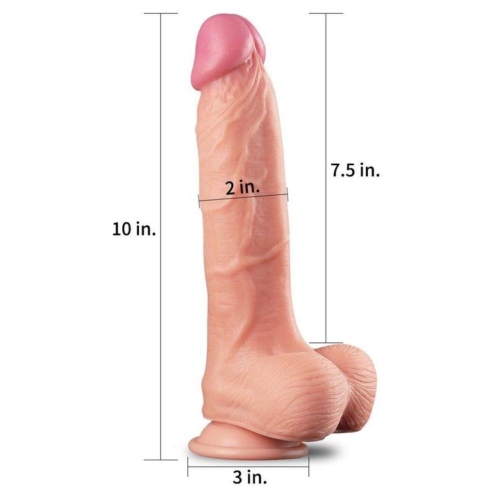 Lovetoy Dual Layered Cock 28 cm Büyük Realistik Penis LV411010