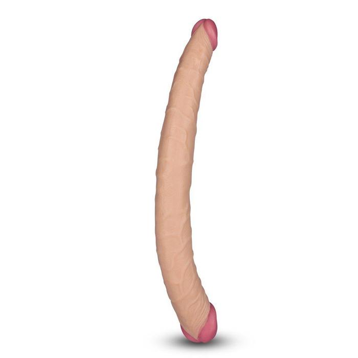Lovetoy King Size Realistic Ladykiller Tapered Çift Taraflı 36 cm Realistik Penis LV2214