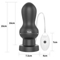Lovetoy King Sized Vibrating Anal Rammer 18 cm Anal Vibratör LV120116