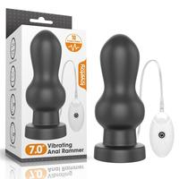 Lovetoy King Sized Vibrating Anal Rammer 18 cm Anal Vibratör LV120116