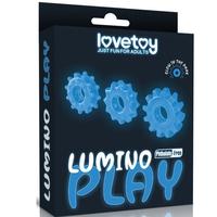 Lovetoy Lumino Play 3'lü Penis Halkası Set LV343010