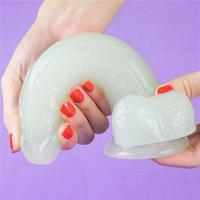 Lovetoy Lumino Play Jelly Dildo 19 cm Realistik Penis LV319020
