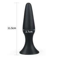 Lovetoy Lure Me Silicone Anal Plug Small BK18S